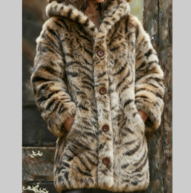 Elegant Chic Printed Womens Jacket