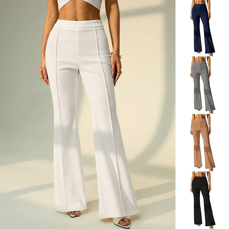 New Solid-color Loose Straight-leg Pants