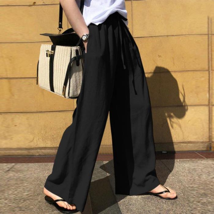 High Waist Women's Pants Loose Casual Pants