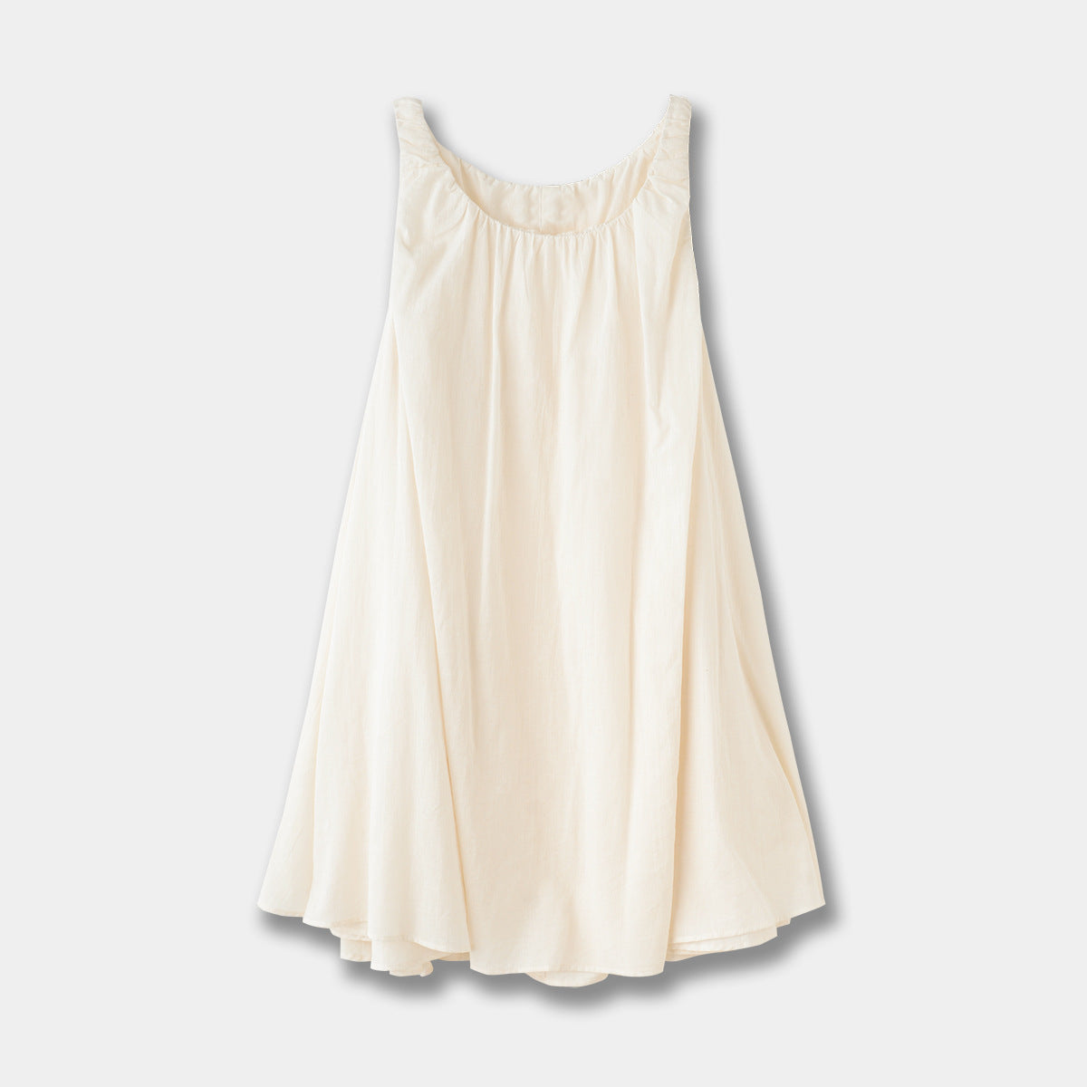 Sleeveless Pleated Suspender Dress South Korea Large Skirt