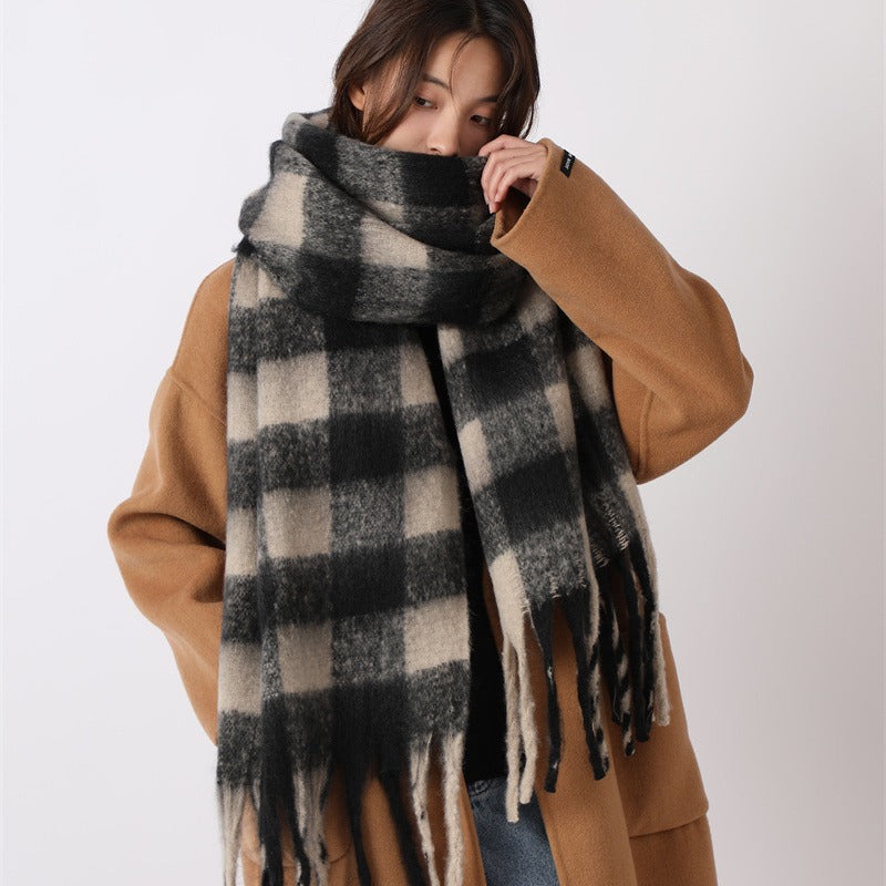 Womens Winter Scarf For WarmthPremium Faux Cashmere With A Luxurious Feel