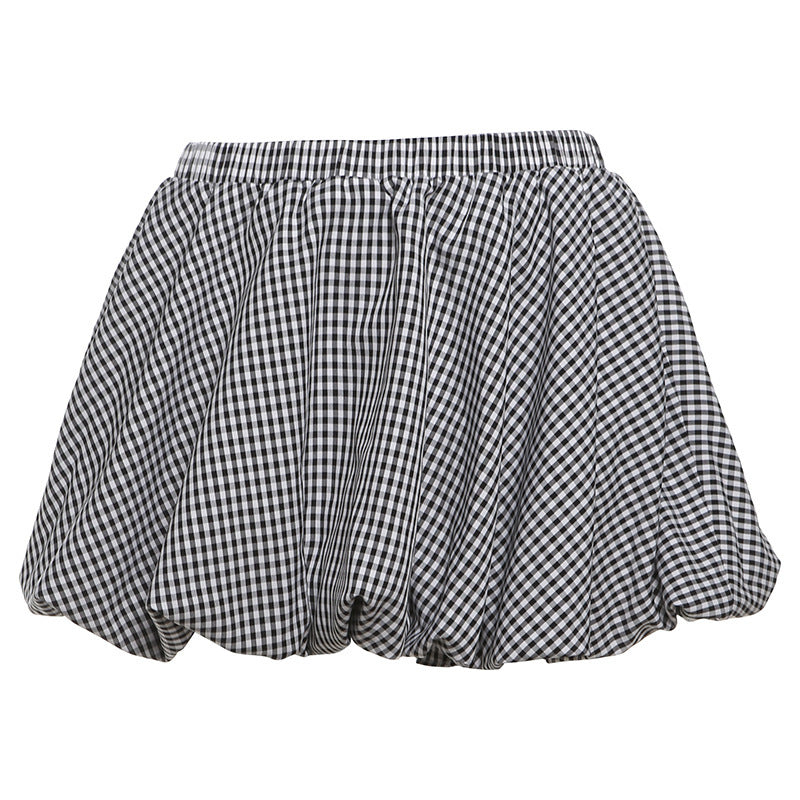 Women's Fashion Sexy Design Backless Vest Printed High Waist All-matching Pantskirt
