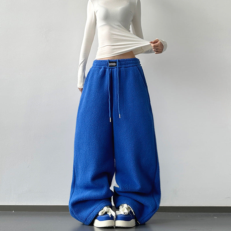 Loose Slimming Retro-style Pants